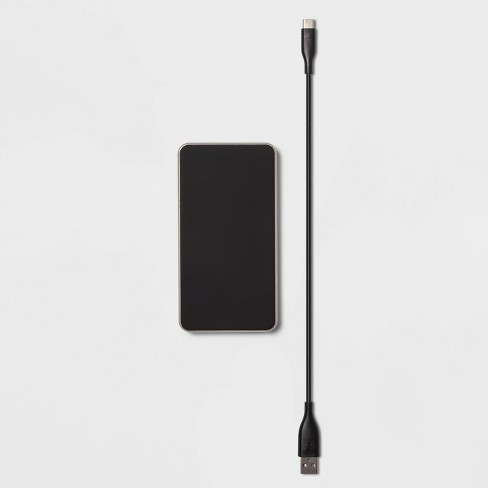 Oom of meneer Tegenwerken Uitgaan van 10000mah/15w Power Bank - Heyday™ Black And Gold : Target