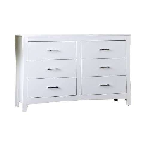 Nob Hill 6 Drawer Dresser White Mibasics Target