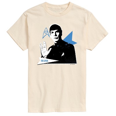Men's - Star Trek - Retro Graphic Spock Short Sleeve Graphic T-Shirt