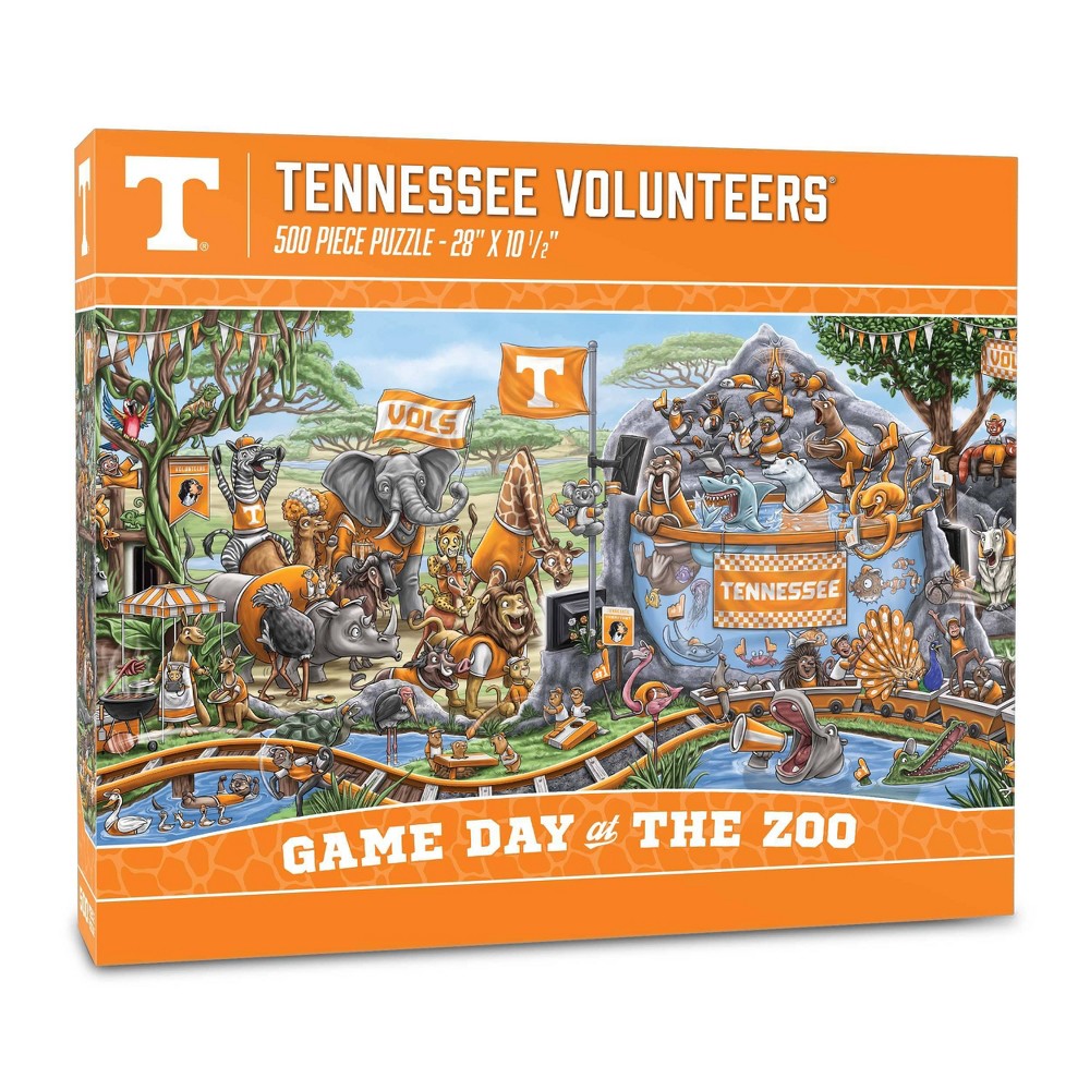 Photos - Jigsaw Puzzle / Mosaic NCAA Tennessee Volunteers Game Day at the Zoo 500pc Puzzle