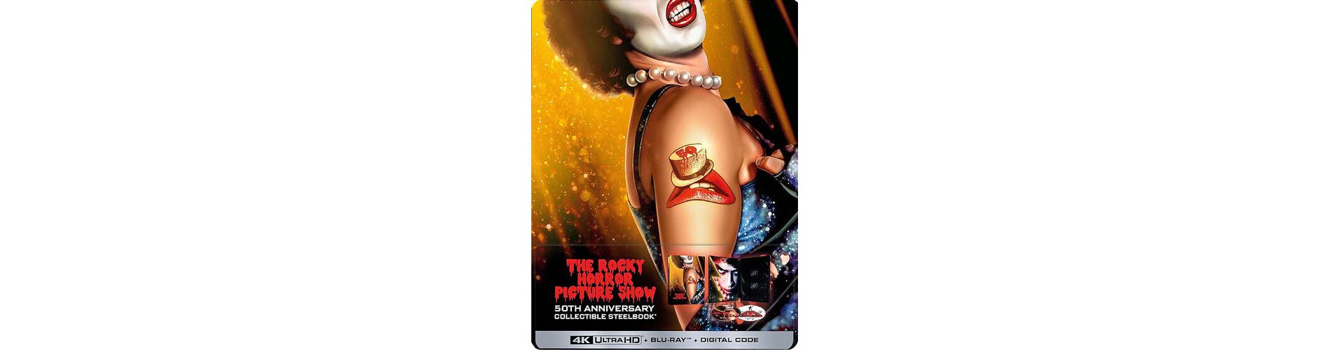 The Rocky Horror Picture Show (4K Ultra HD + Blu-ray + Digital Copy) (Steelbook) (4K/UHD)(1975)