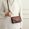 MKF Collection Vanta Women's Crossbody Croc-Embossed Saddle Handbag by Mia K - 4 of 4