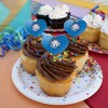 Northwood University Secondary Logo Heart Love Cupcake Picks Toppers Decoration Set of 6 - 4 of 4