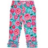 RuffleButts Baby/Toddler Girls Ruffle Leggings with Signature Rear Ruffles - 2 of 4