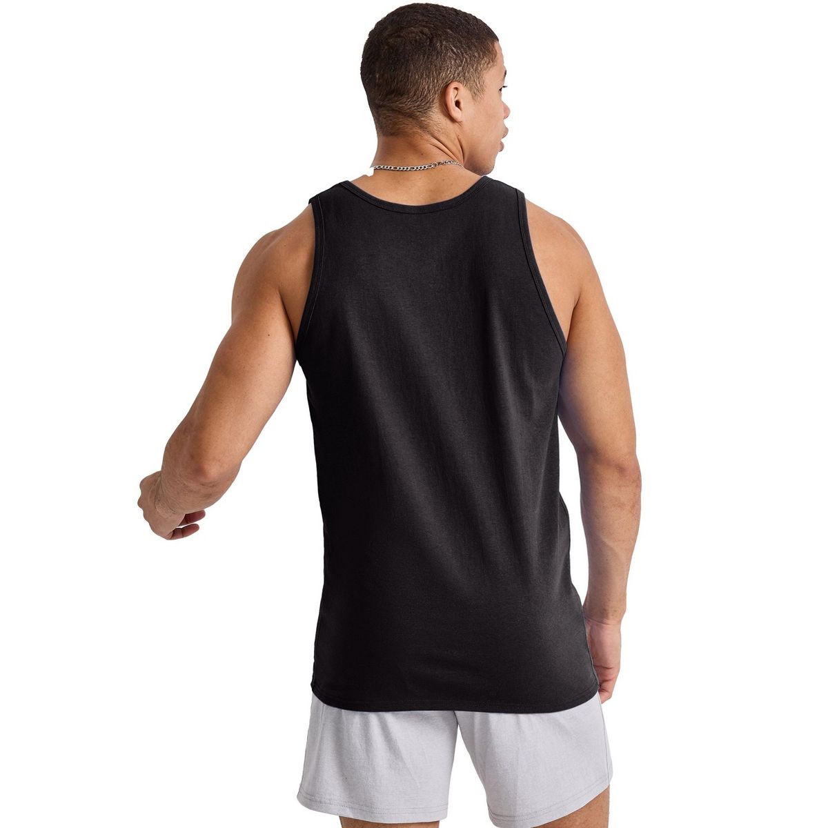 Hanes Essentials Men's Cotton Tank Top, 3-Pack - thumbnail 8