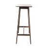 PAGED Rectangle Dining Table Mid Century Modern Kitchen Table Wood Bar Table with Stable Frame for Living Room - 3 of 4
