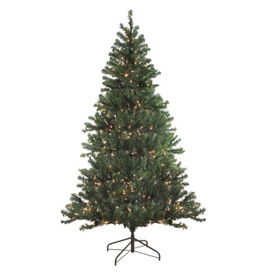 Northlight 6' Pre-Lit Medium Balsam Pine Artificial Christmas Tree - Clear Lights