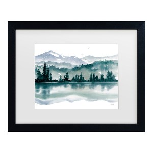 Trademark Fine Art - Katrina Pete Northwest I Matted Framed Art - 1 of 4
