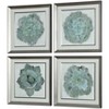 Uttermost Natural Beauties 22 1/4" Square 4-Piece Framed Wall Art Set - image 2 of 3