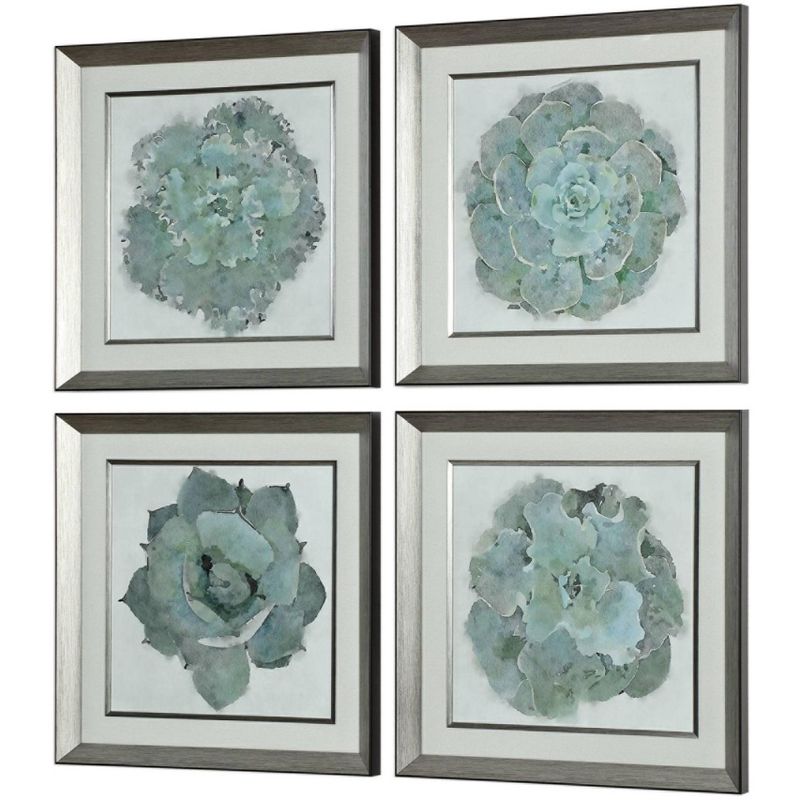 Uttermost Natural Beauties 22 1/4" Square 4-Piece Framed Wall Art Set, 2 of 4