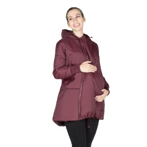 Modern Eternity - Faith 3 in 1 Maternity Bomber Coat - 1 of 4