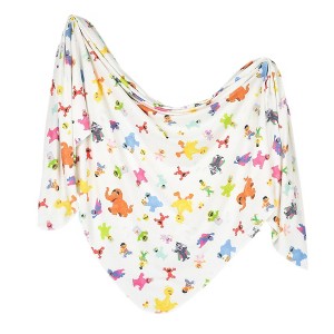 Copper Pearl Swaddle Blanket - Sesame Street - 1 of 4