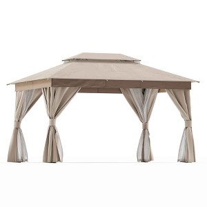 LAUSAINT HOME 12'X 12' Patio Steel Gazebo - 1 of 4