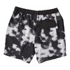 Men's NEFF Black Wash Hot Tub Swim Trunks - 4 of 4