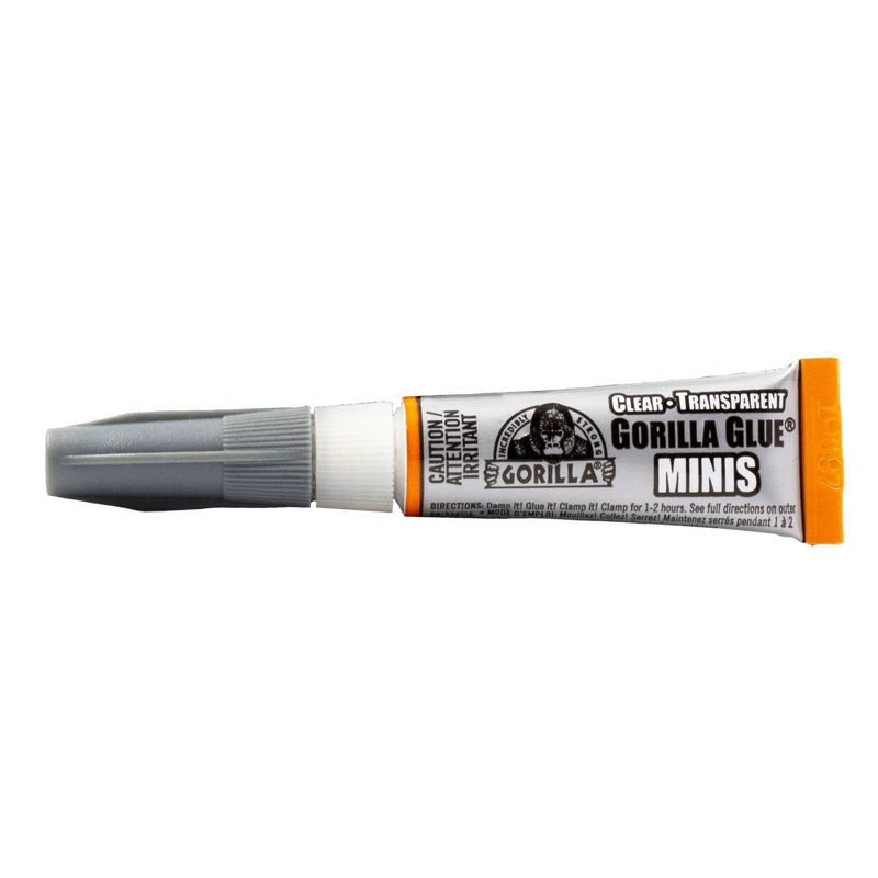 Gorilla Glue 4pk Clear Mini Tubes - 0.42oz, 2 of 5