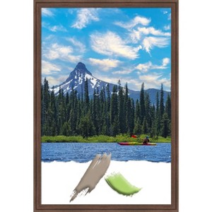 Amanti Art Florence Medium Brown Picture Frame - 1 of 4