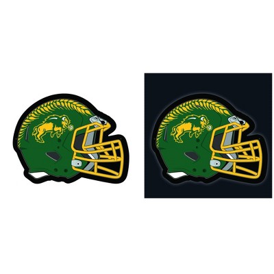 Evergreen Ultra-Thin Edgelight LED Wall Decor, Helmet, North Dakota State University- 19.5 x 15 Inches Made In USA
