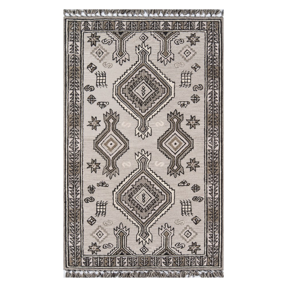 Momeni Tahoe Zyaire Gray 2'x3' Accent Rug