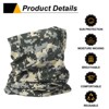 Unique Bargains Breathable Elastic Cycling Fishing Sport Neck Gaiter Face Masks 2 Pcs - 4 of 4