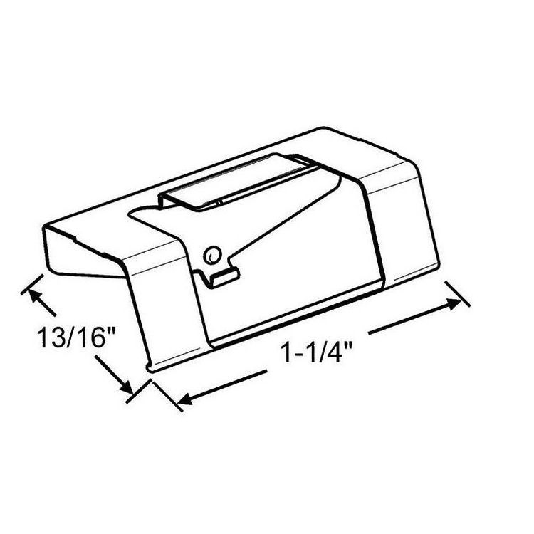 Brixwell 90-877 Upper Screen Clip for Pella Architech DH Model 3 ...