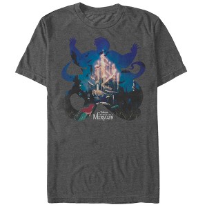 Men's The Little Mermaid Ursula Silhouette T-Shirt - 1 of 4
