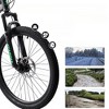 Infurnic Bicycles, 24 Inch Mountain Bike with Adjustable Seat, Commute Bicycle for Men and Women, Gray, 65"*25"*36" - 3 of 4