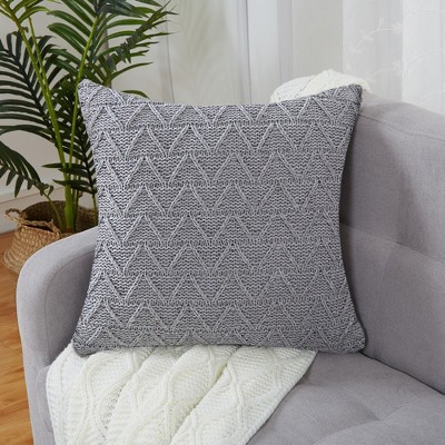 Trinity Boho Donut Tufted Chenille Decorative Throw Pillow Covers