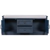 NicBex Storage Bench with Removable Cushion,Shoe Bench with 2 Drawers and 2 Cabinets for Living Room,Entryway - 4 of 4
