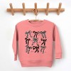 The Juniper Shop Checkered Bows Stacked Toddler Sweatshirt - 3 of 4