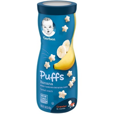 Gerber Puffs Banana Cereal Baby Snacks - 1.48oz