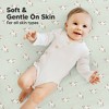 KeaBabies Mini Crib Sheets for Baby Girls, Boys, 2-Pack Soothe Pack and Play Sheets Fitted, Organic Pack N Play Mattress Sheet - 4 of 4