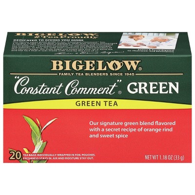 Bigelow Constant Comment Green Tea case of 6/18