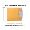HITOUCH BUSINESS SERVICES 8" x 7" Self-Sealing Bubble Mailer CD/DVD White 25/Carton ST56654-CC - 3 of 4