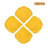 Unique Bargains Wedding Birthday Decor Artificial Silk Flower Rose Petals 2x2 Inch 1200 Pcs Orange - 3 of 3