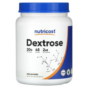 Nutricost Dextrose, Unflavored, 32.4 oz (907 g) - 1 of 2