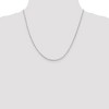 Black Bow Jewelry 2.25mm Sterling Silver Fancy Flat Anchor Link Chain Necklace - 2 of 4