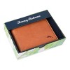 Generic Men's Slimfold Wallet Crunch Leather Minimalist Billfold with Multiple Card Slots & ID Window - 2 of 4
