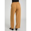 Jessica London Women's Plus Size Stretch Knit Crepe Wide Leg Pant - 3 of 4