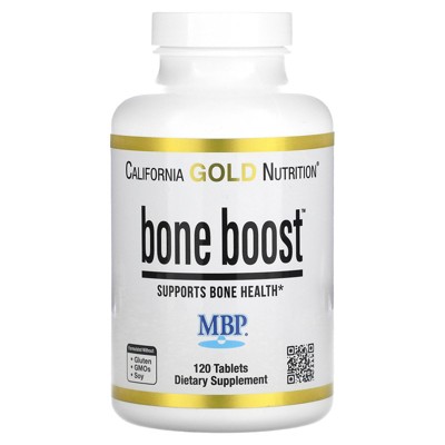 Bone Boost Supplement by California Gold Nutrition, Support for Bone Health, Nutrient Blend with Calcium and Vitamin D, Vegetarian Friendly, Gluten