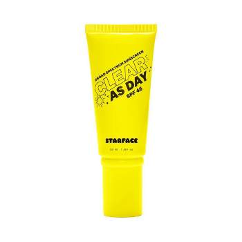 Starface Clear as Day Broad Spectrum Face Sunscreen - SPF 46 - 1.69 fl oz