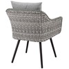 Modway Endeavor Outdoor Patio Wicker Rattan Armchair - 3 of 4