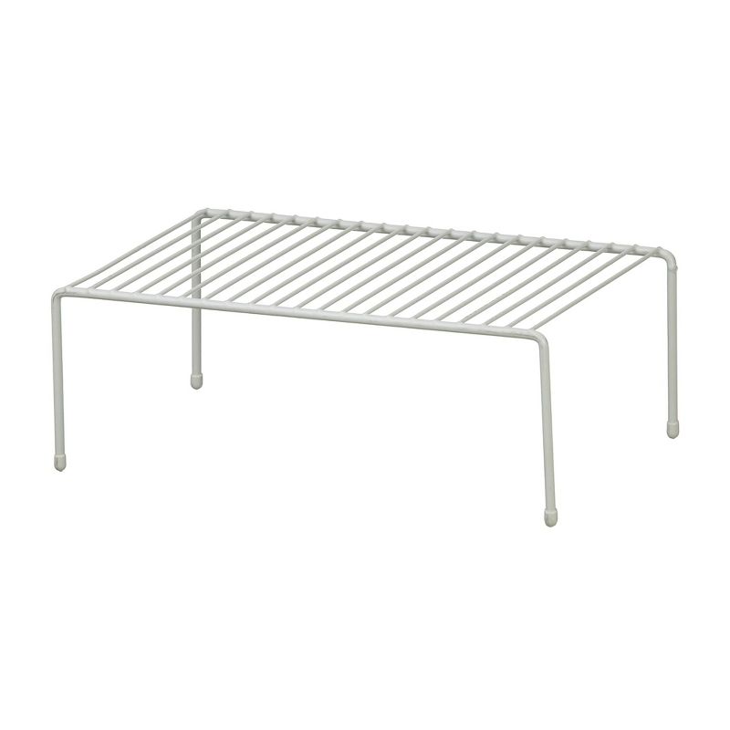ClosetMaid 16.25'' x 8.38'' x 5.68'' Large Kitchen Wire Shelf Rack Organizer Unit For Countertops, Drawers, Cabinets, and Pantries, White, 1 of 8