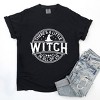 A Little Witch In All Of Us - Womens Garment Dyed Graphic T-Shirt - 3 of 4