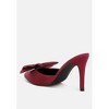 London Rag Sidonie Bow Detail Stiletto Mules Women - 3 of 4