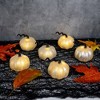 LumaBase Battery-Operated Mercury Glass Pumpkins - Set of 6 - 2 of 4