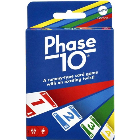 Phase 10 Card Game Styles May Vary Rummy Type Card Game with Challenging Twist 