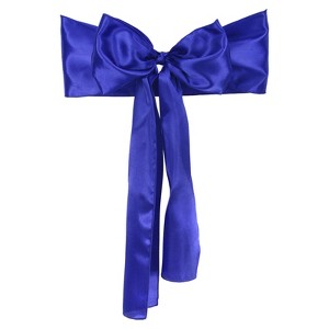 Unique Bargains Wedding Banquet Decorative Chair Sashes Ties Bows 10 Pcs - 1 of 4
