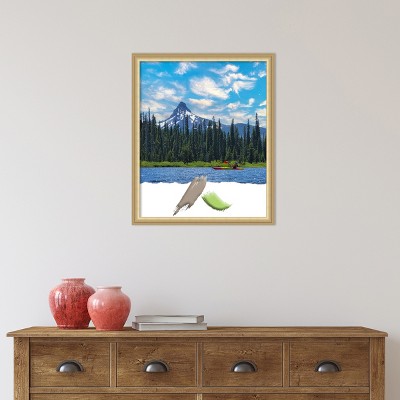 Florence Gold 18x22 Picture Frame with Raised Ridges