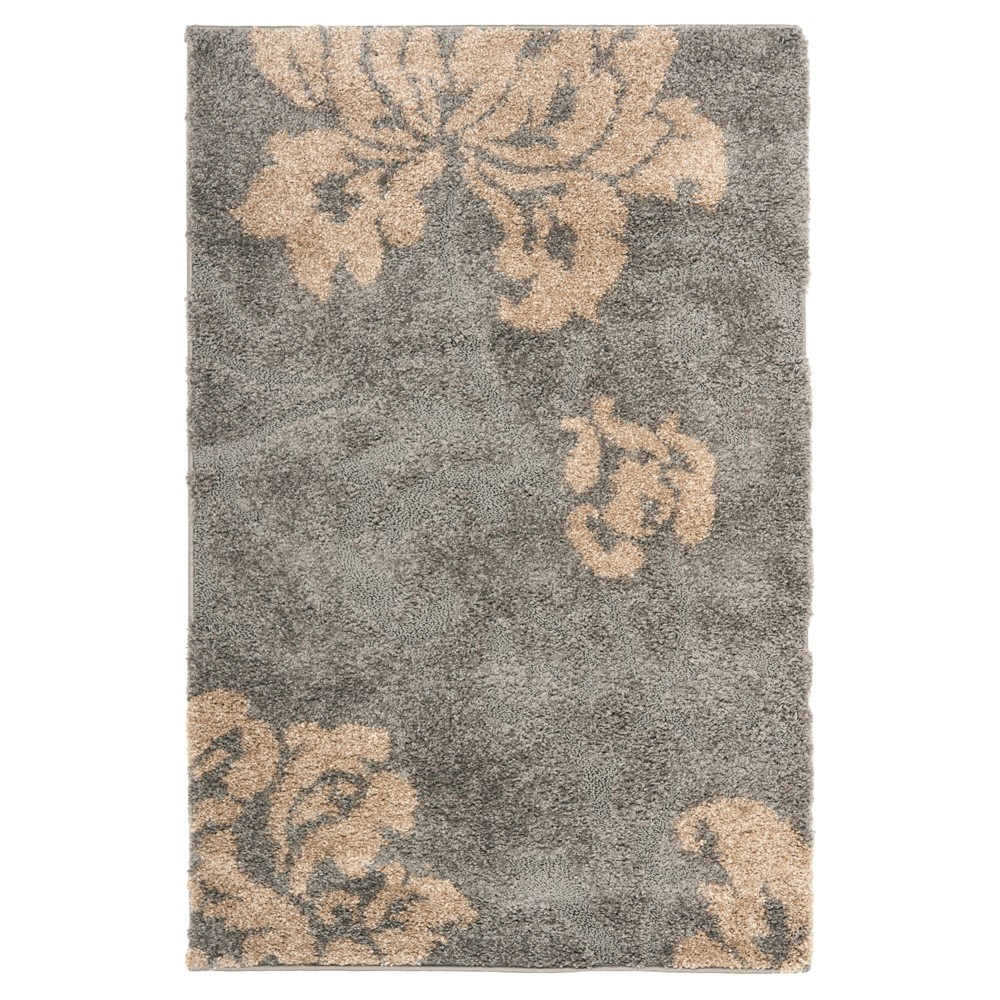 4'x6' Chandler Rug Gray/Beige - Safavieh