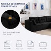 MAXYOYO Modular Sectional Sofa Couch, Sleeper Chair Modern Boneless Couch for Living Room, No Assembly Required - 4 of 4